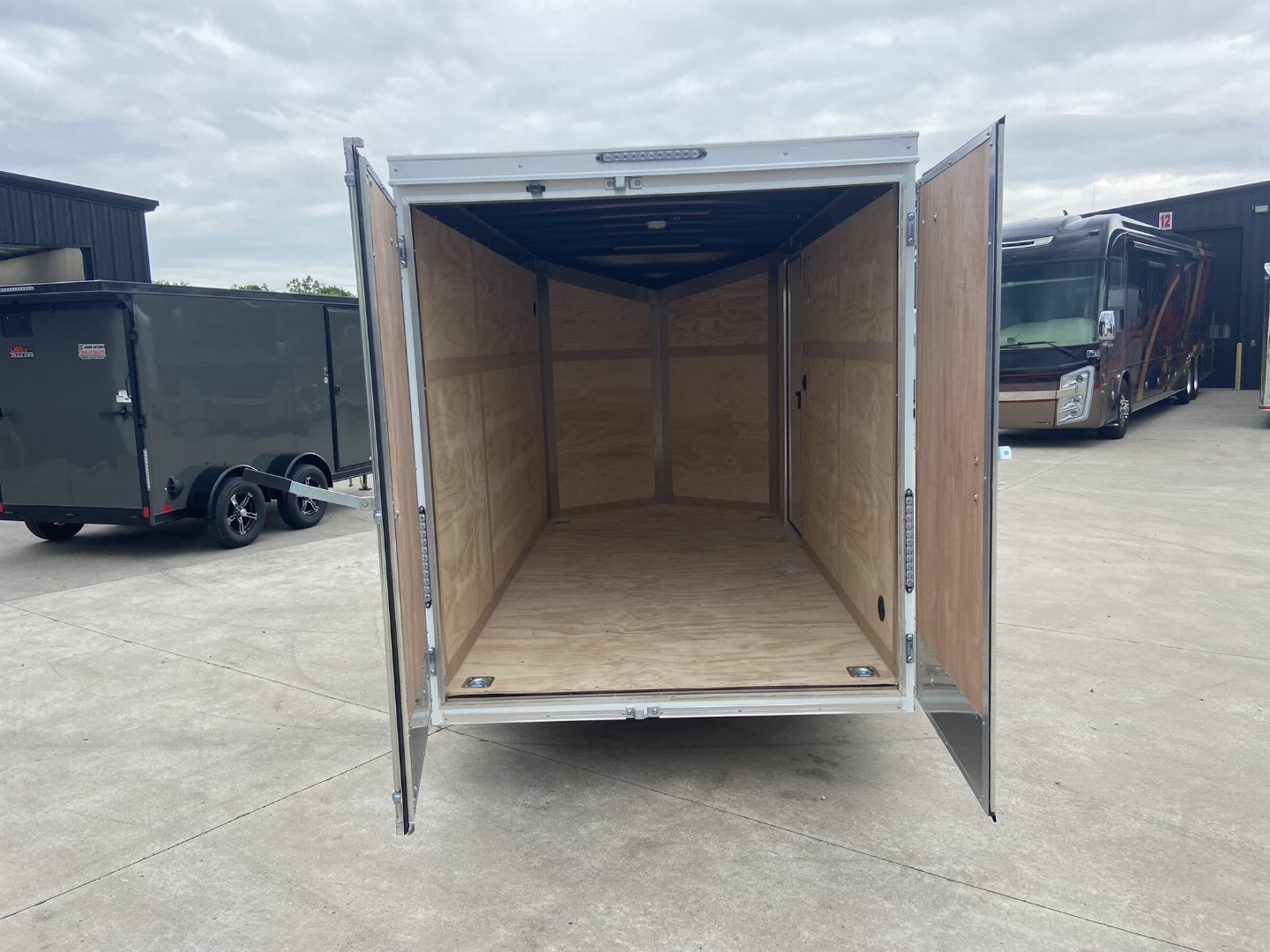 New United 6x12 Enclosed Cargo Trailer