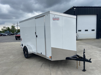 New United 6x12 Enclosed Cargo Trailer