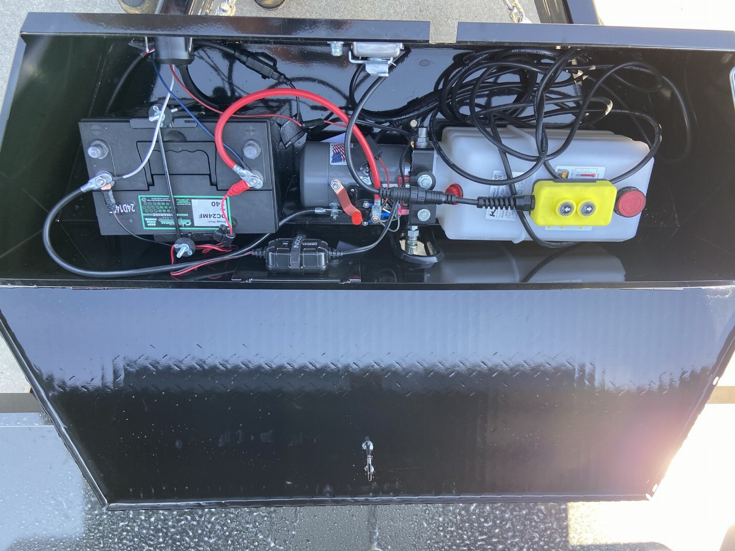 New Sure-Trac 82"x12 HD Low Profile Dump Trailer 12K Dual Ram