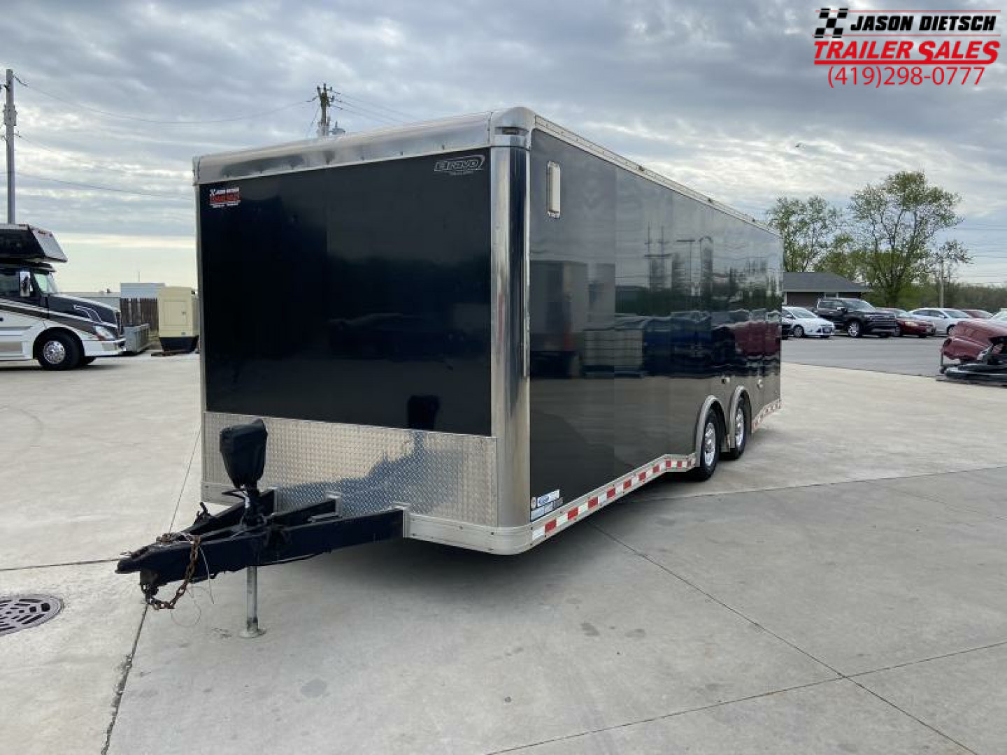 Used Bravo 8.5x24 Car / Racing Trailer