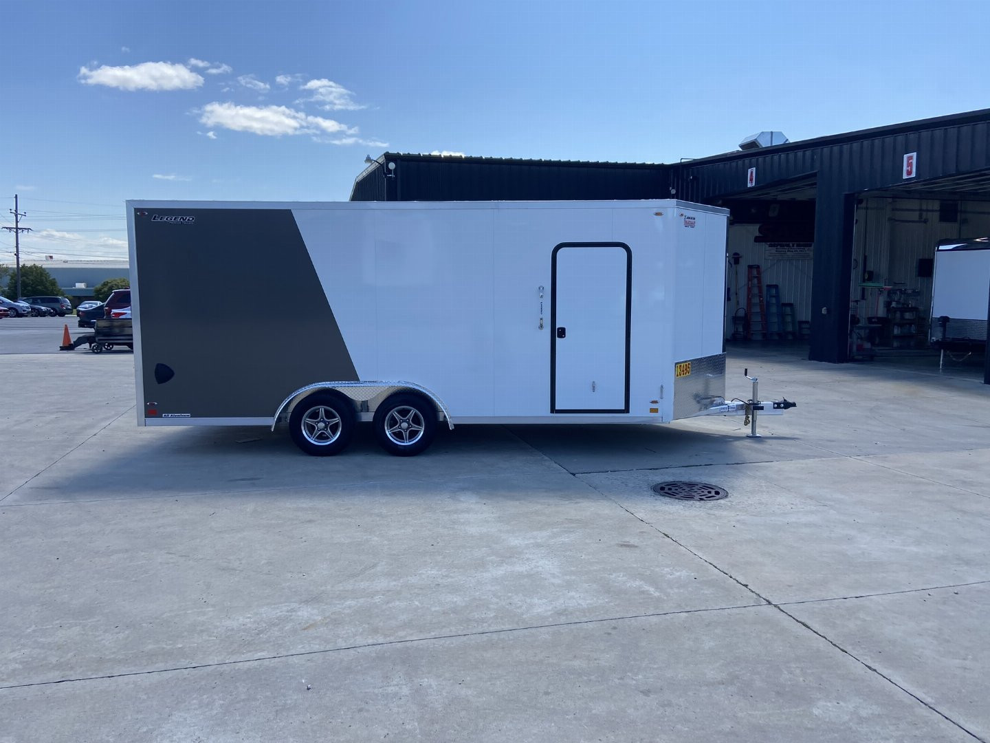 New Legend 8x21 V-Nose Enclosed Cargo Trailer/ATV Trailer