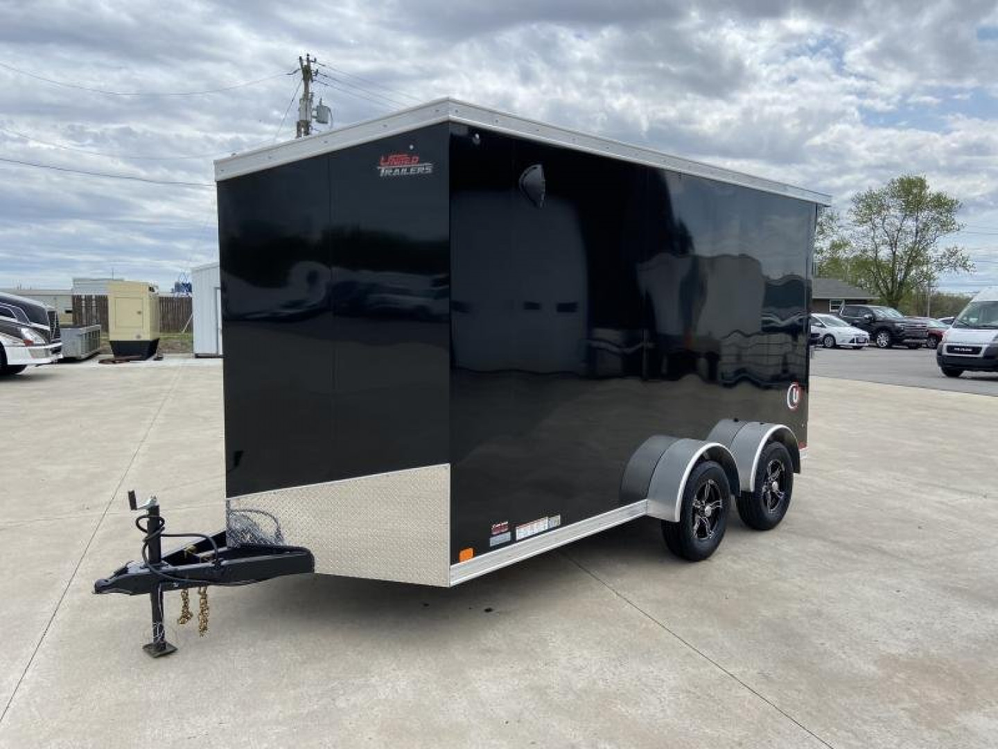 New United 7x14 UJ Enclosed Cargo Trailer