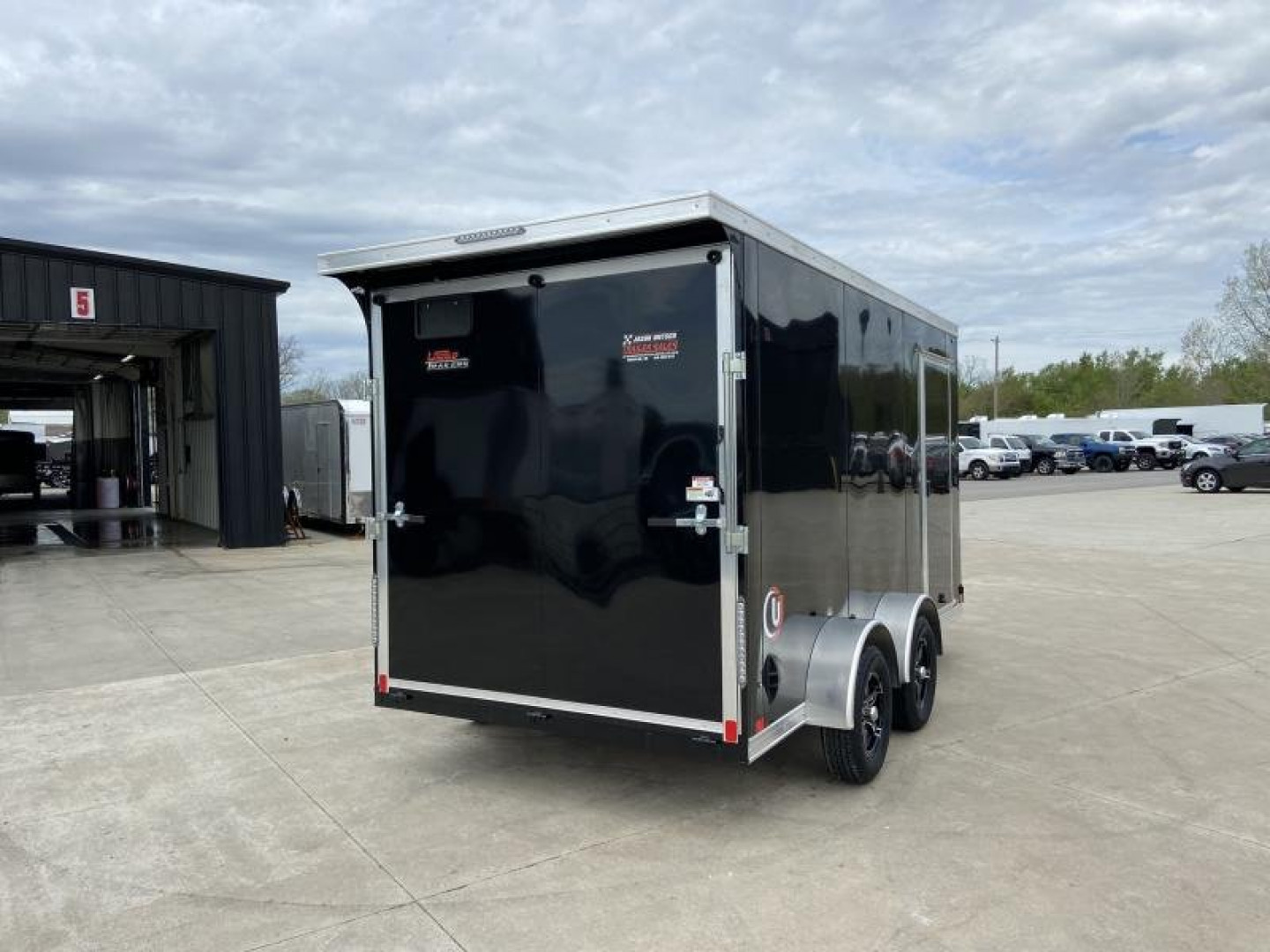 New United 7x14 UJ Enclosed Cargo Trailer