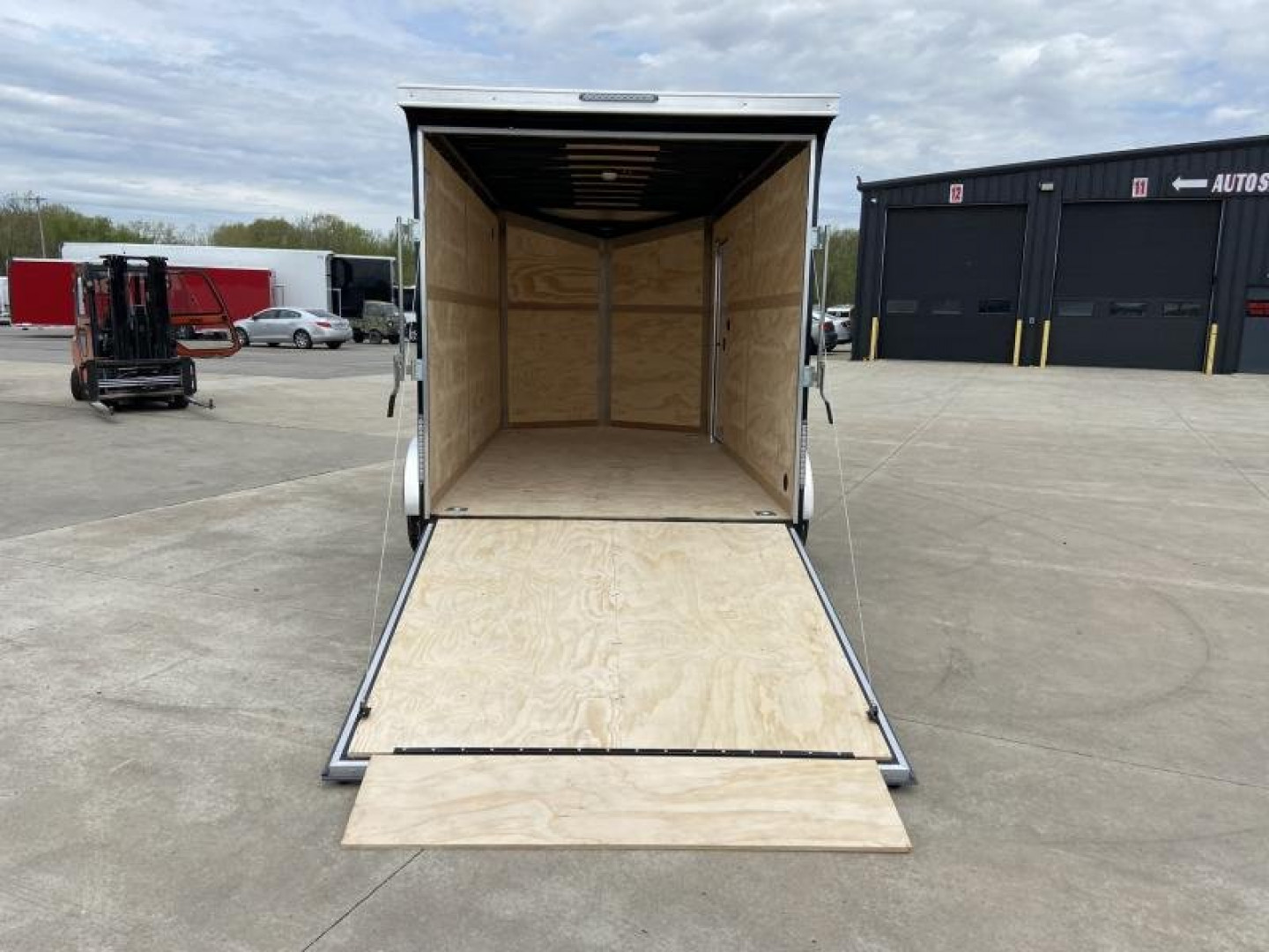 New United 7x14 UJ Enclosed Cargo Trailer