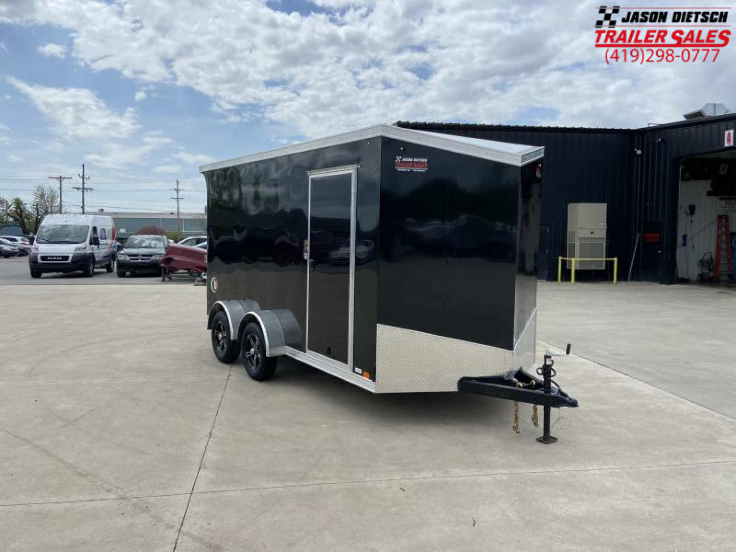 New United 7x14 UJ Enclosed Cargo Trailer