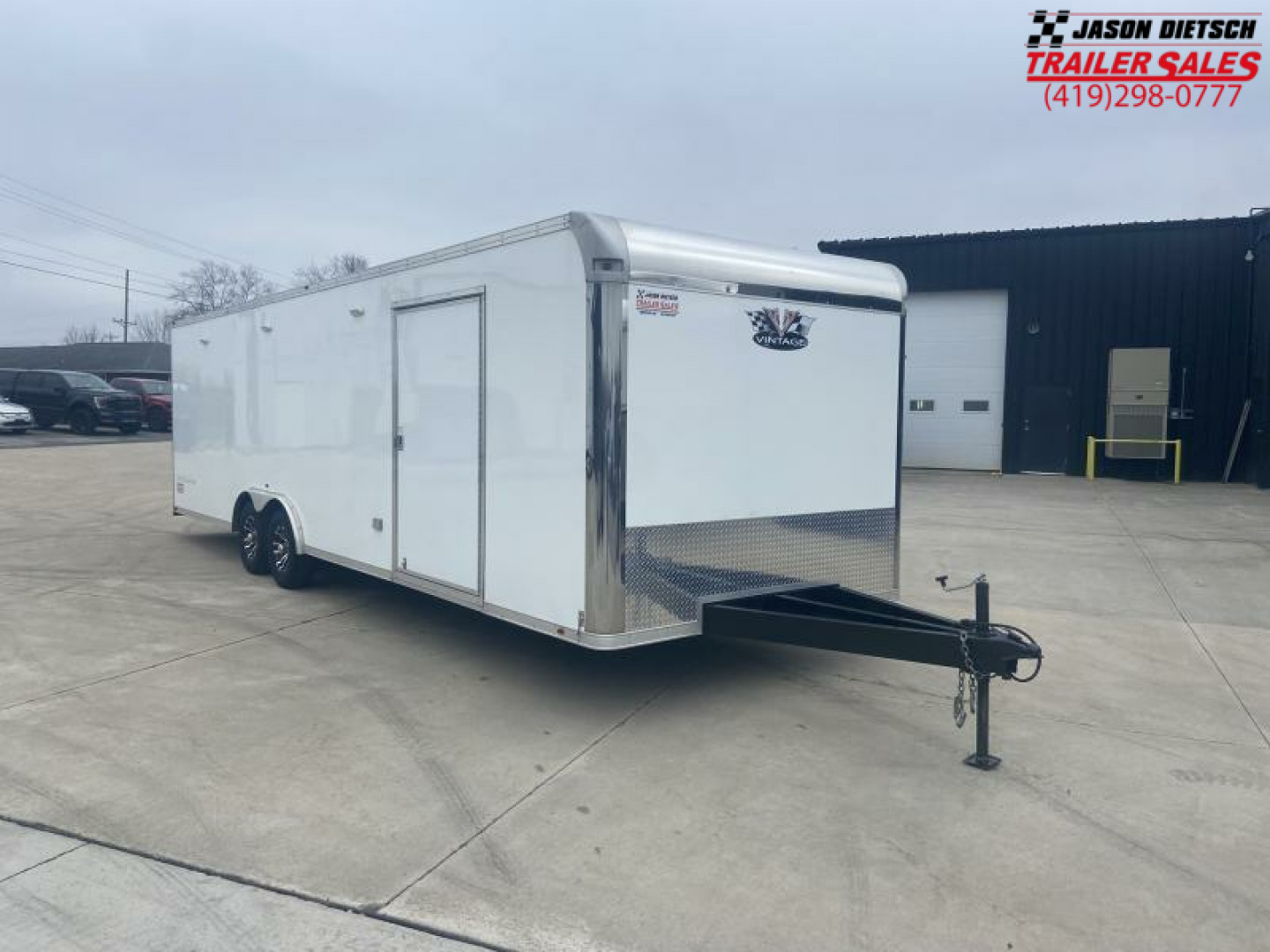Used Vintage 8.5x28 Car/Racing Trailer