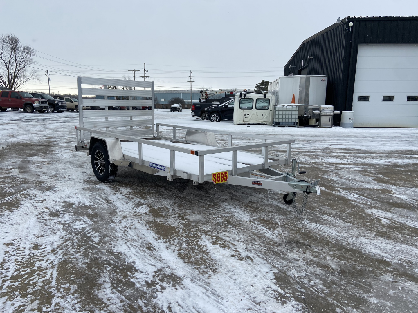 New Sure-Trac 6x12 Aluminum Utility Trailer