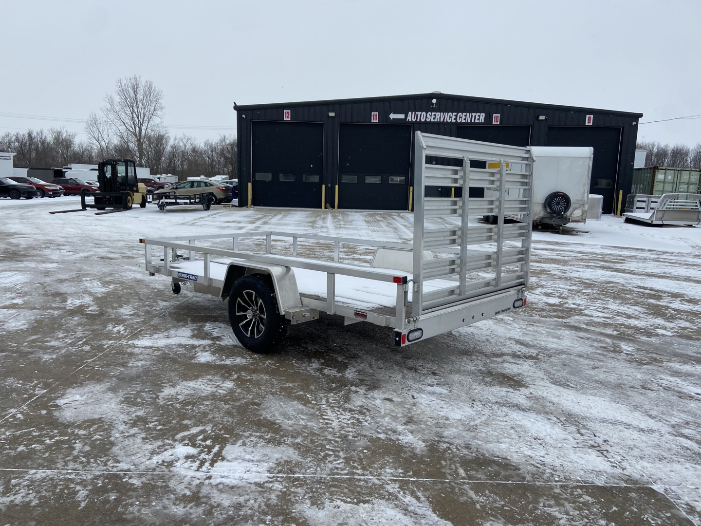 New Sure-Trac 6x12 Aluminum Utility Trailer