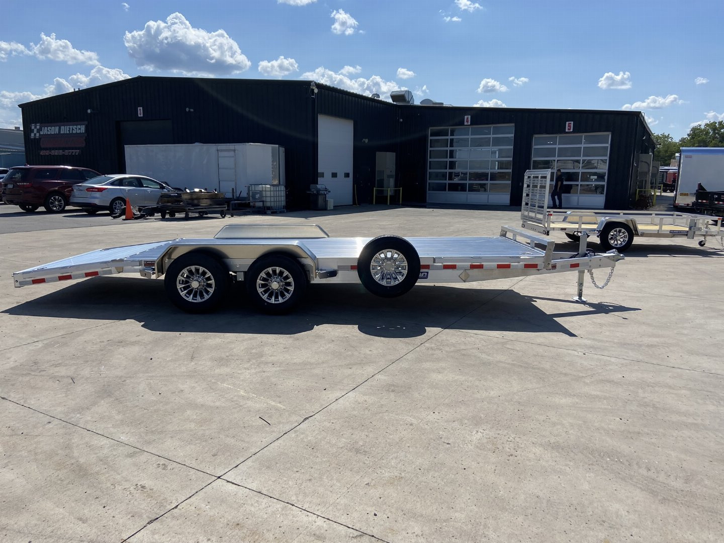 New Sure-Trac 7x20 Aluminum Car Hauler