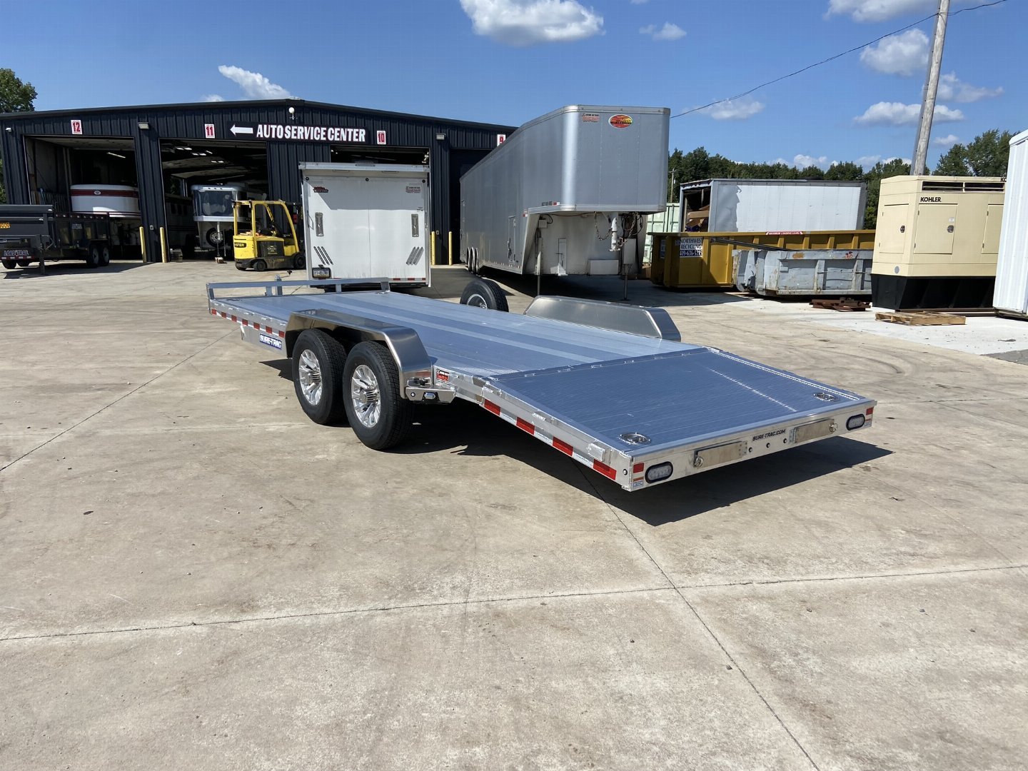New Sure-Trac 7x20 Aluminum Car Hauler