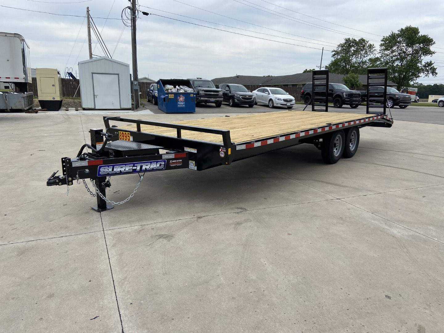 New Sure-Trac 8.5x20(+4) Deckover Trailer