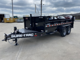 New Sure-Track 7x14 Dump Trailer