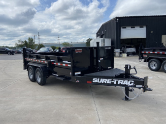 New Sure-Track 7x14 Dump Trailer