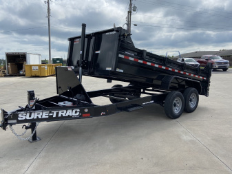 New Sure-Track 7x14 Dump Trailer