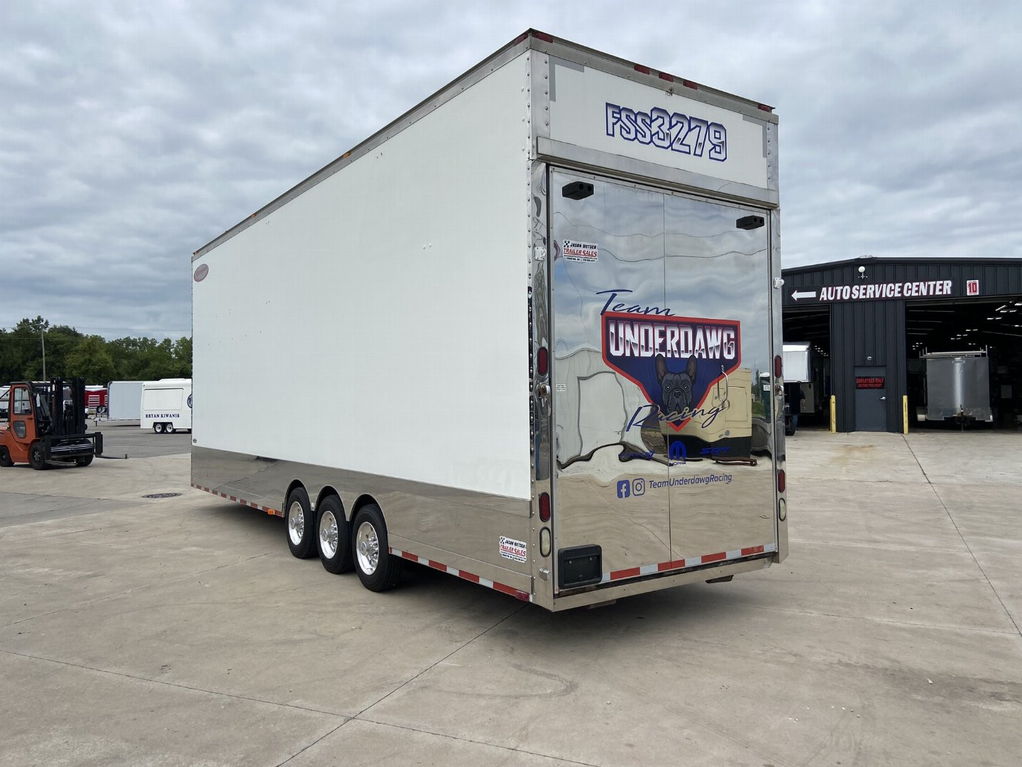 Used 30' Stacker Racing Trailer - Renegade