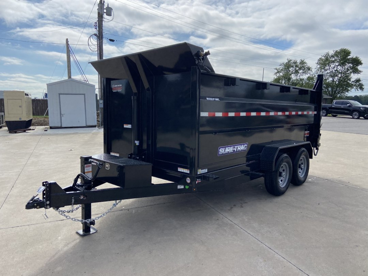 New Sure-Trac 82"x14 Dump Trailer