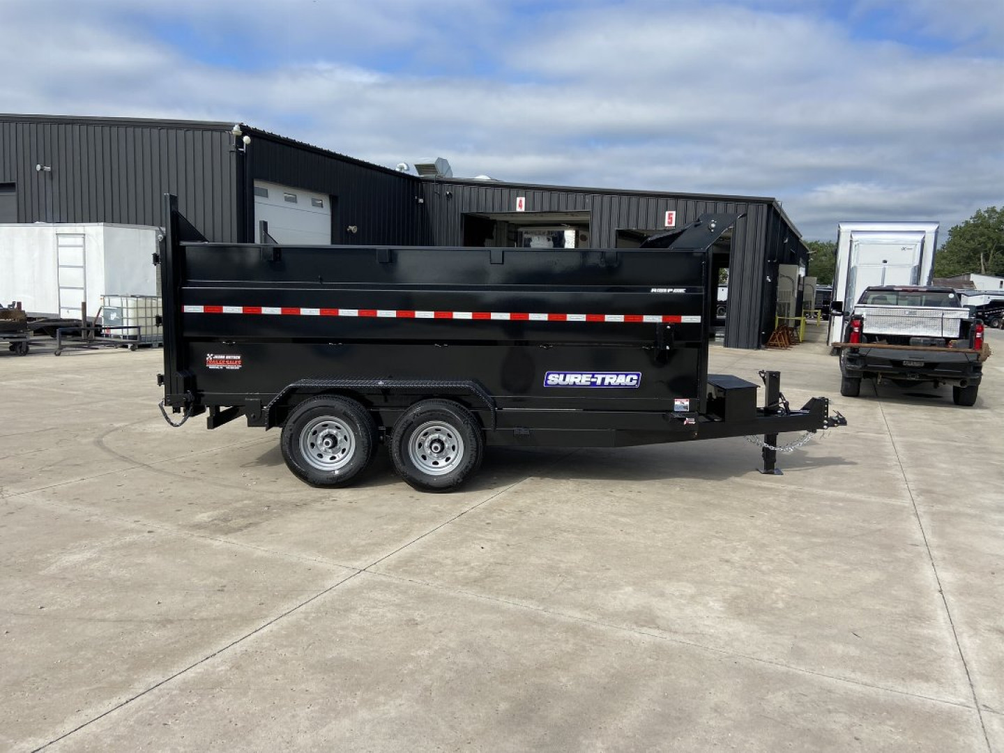 New Sure-Trac 82"x14 Dump Trailer