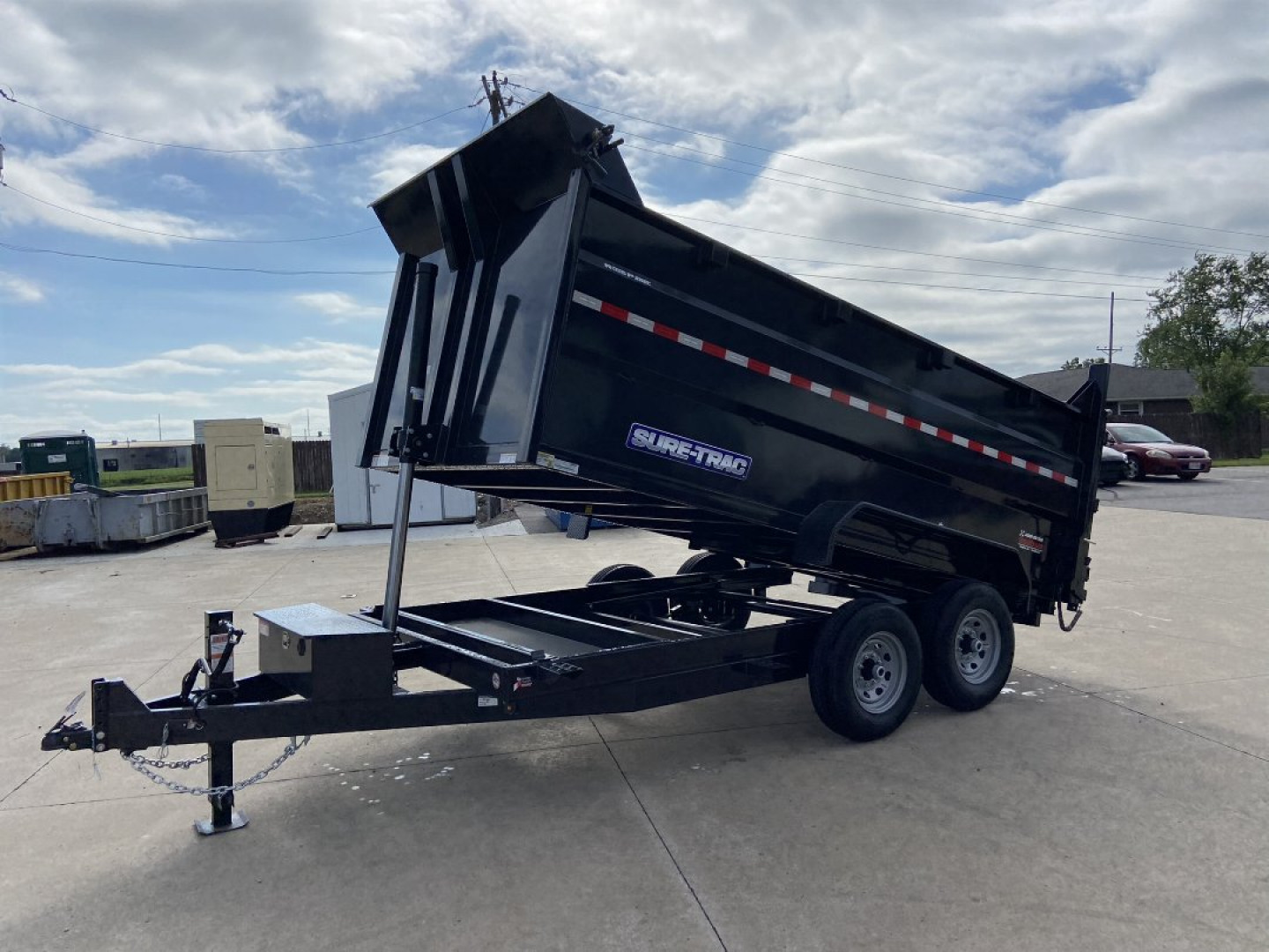 New Sure-Trac 82"x14 Dump Trailer