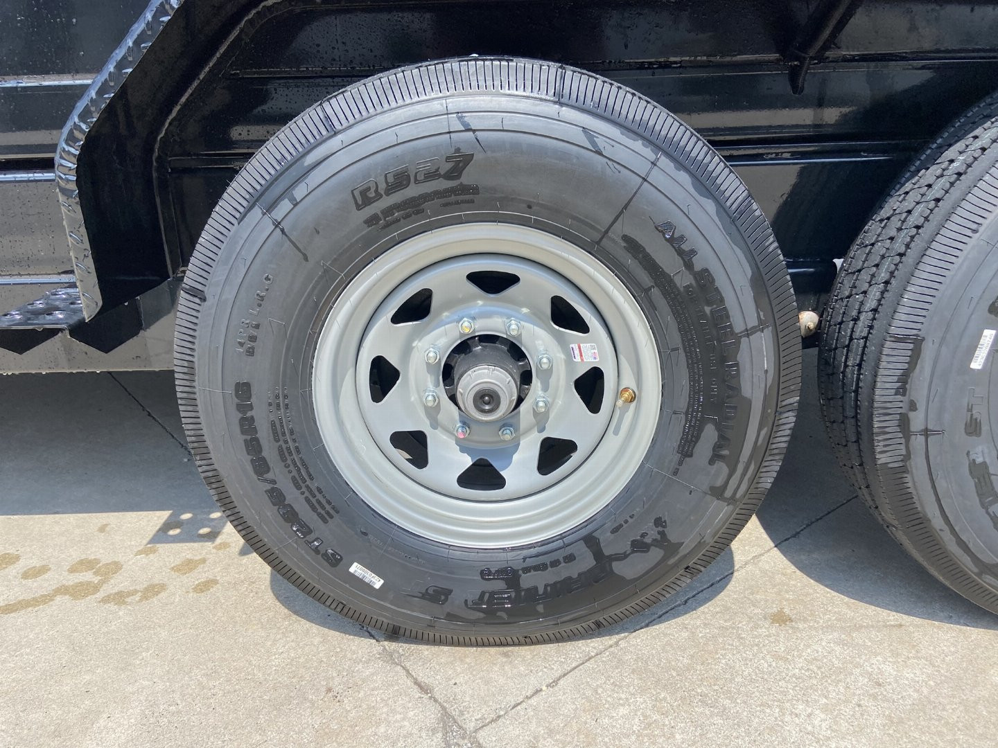 New Sure-Trac 82x16 Dump Trailer with 4' sides and tire upgrade