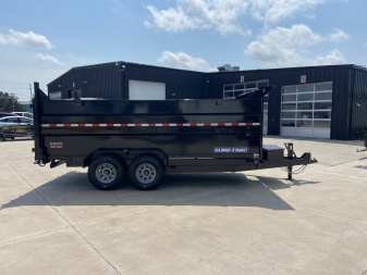 New Sure-Trac 82x16 Dump Trailer with 4' sides and tire upgrade