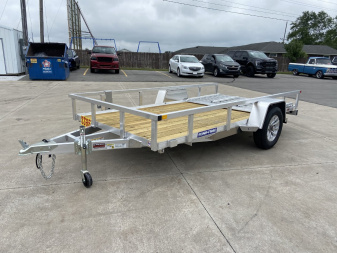 New Sure-Trac 6x12 Aluminum Utility Trailer