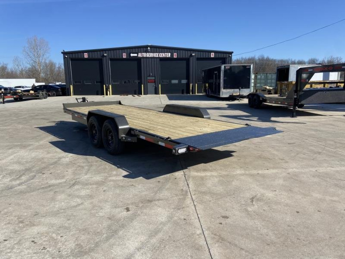 New 2024 MAXX-D 83"x22 14k Power Tilt Equipment Trailer