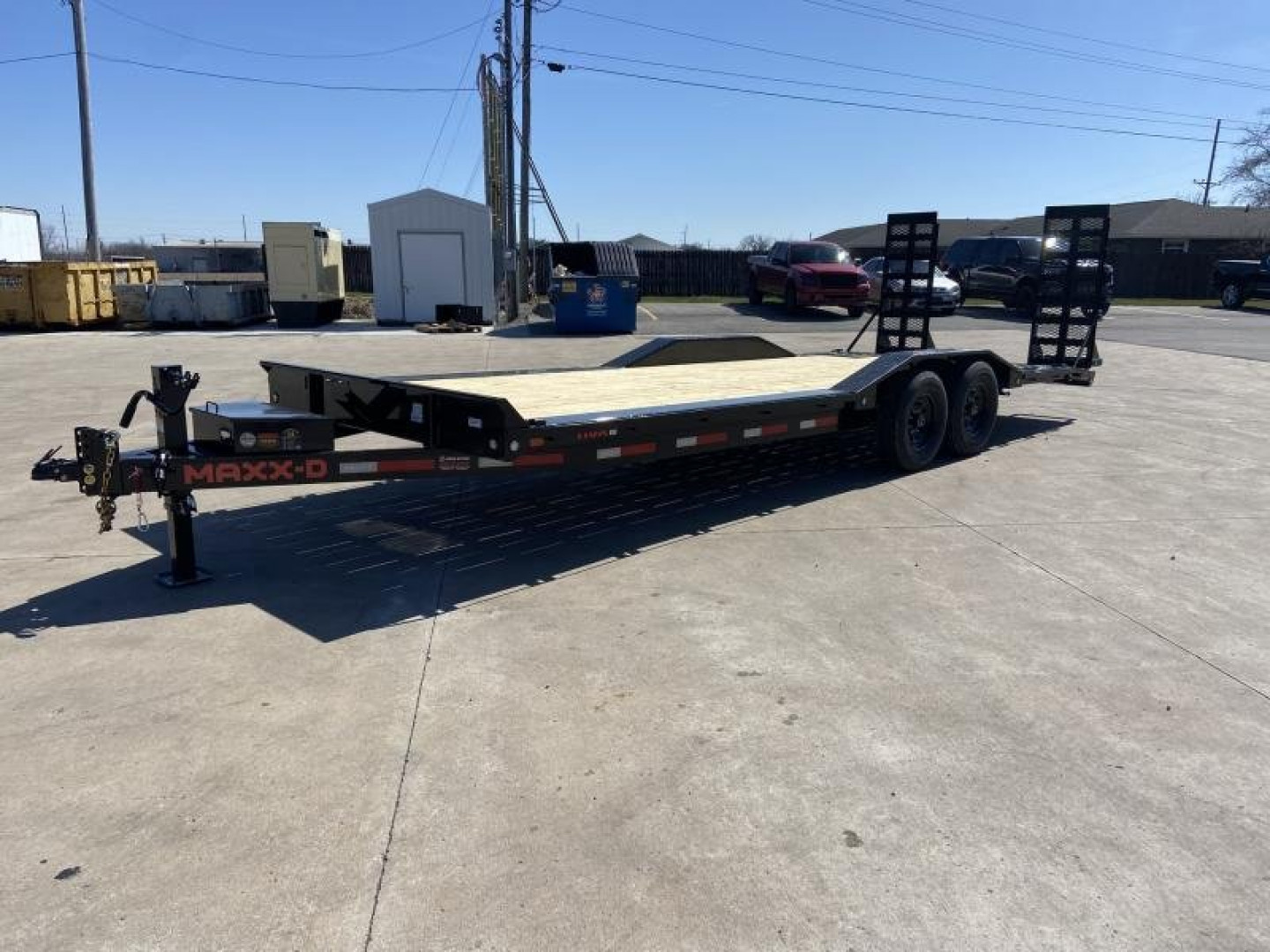 New MAXX-D 102"x24' Equipment Trailer