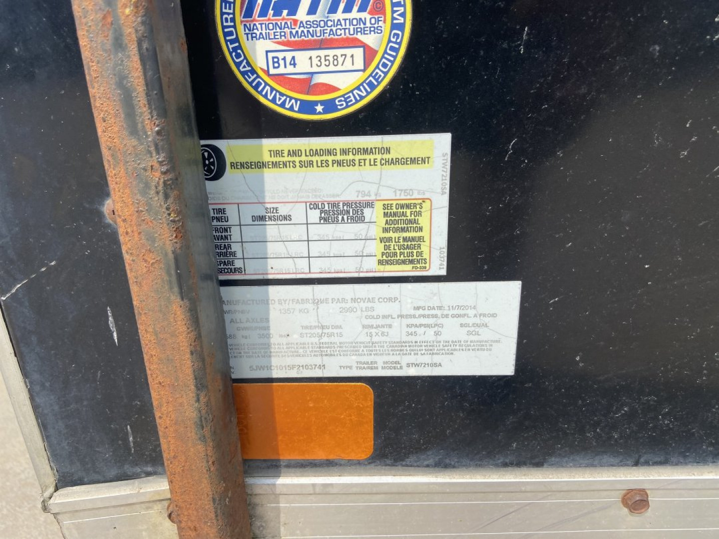 Used Sure-Trac 6x10 Enclosed Trailer