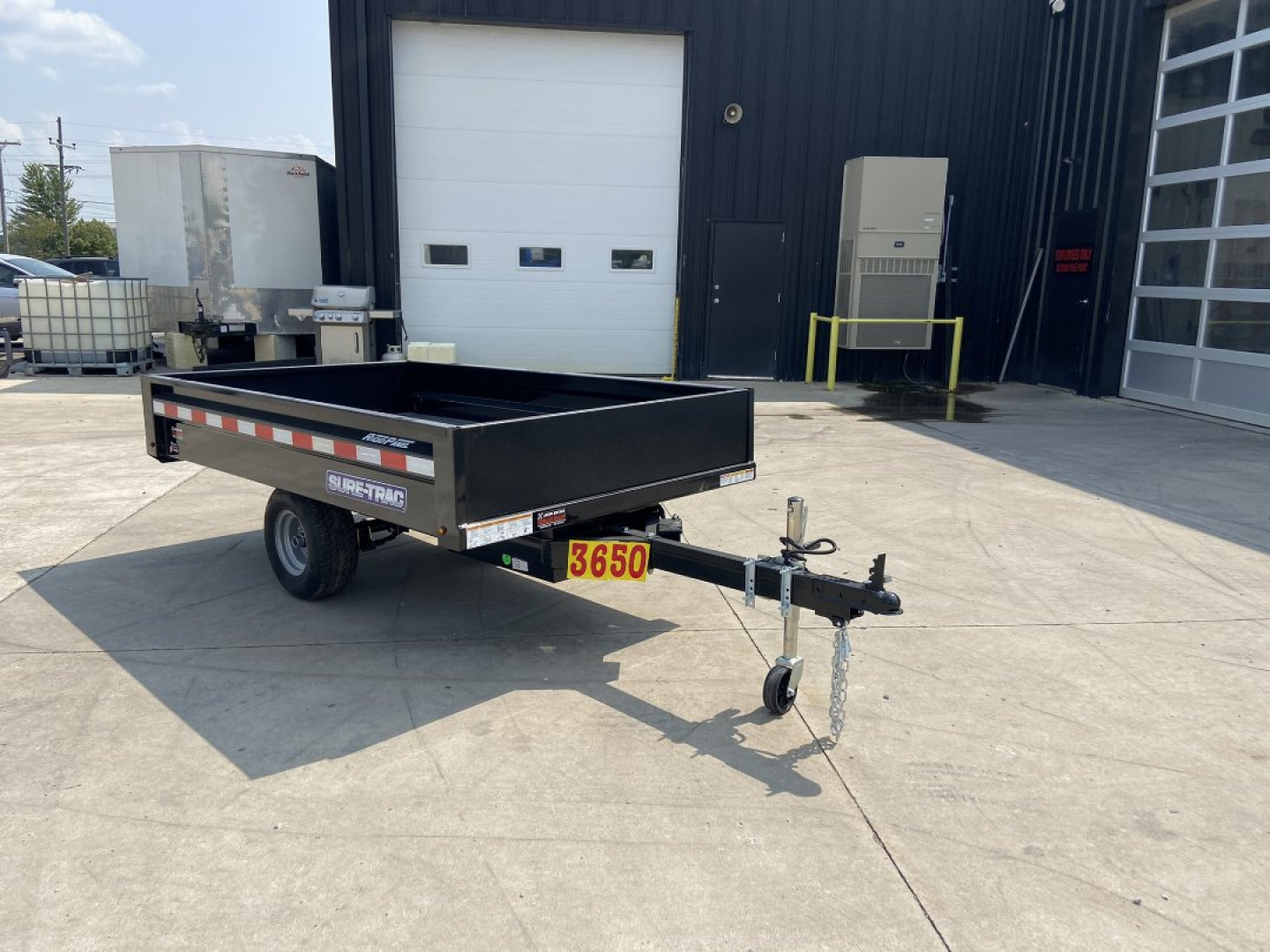 New Sure-Trac 4.5x8 Utility Dump Trailer