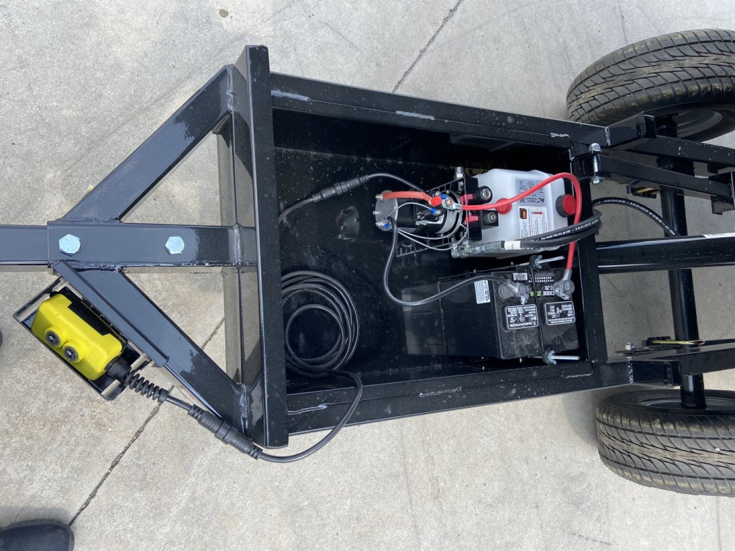 New Sure-Trac 4.5x8 Utility Dump Trailer