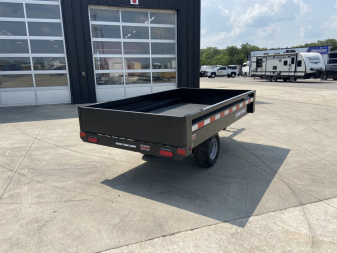 New Sure-Trac 4.5x8 Utility Dump Trailer