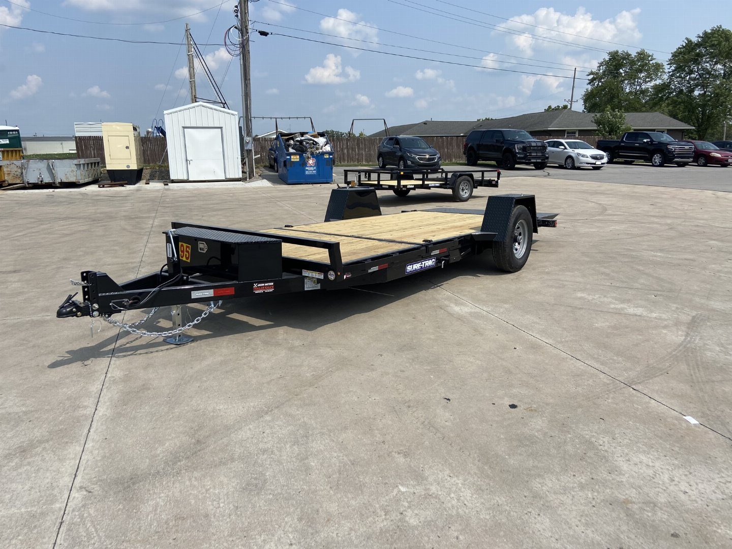 New Sure-Trac 78"x12 (+4) Tilt Bed Trailer