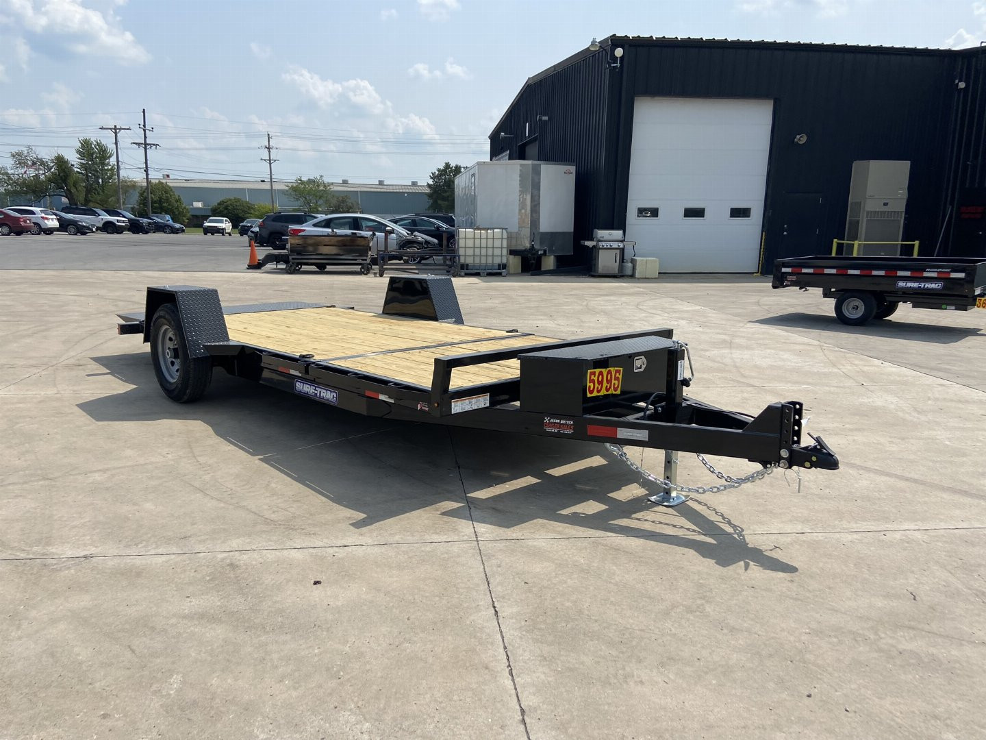 New Sure-Trac 78"x12 (+4) Tilt Bed Trailer
