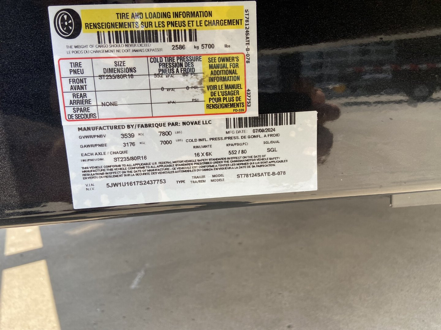 New Sure-Trac 78"x12 (+4) Tilt Bed Trailer