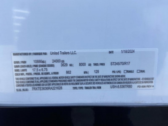 New United Super Hauler 8.5x36 Stacker