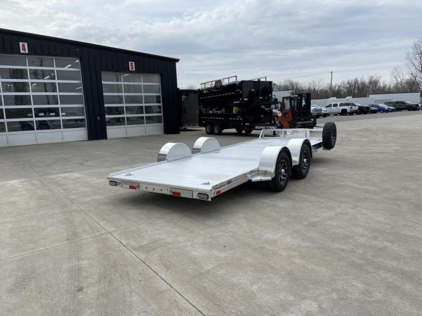 New Aluminum Sundowner 20ft Car Hauler Trailer