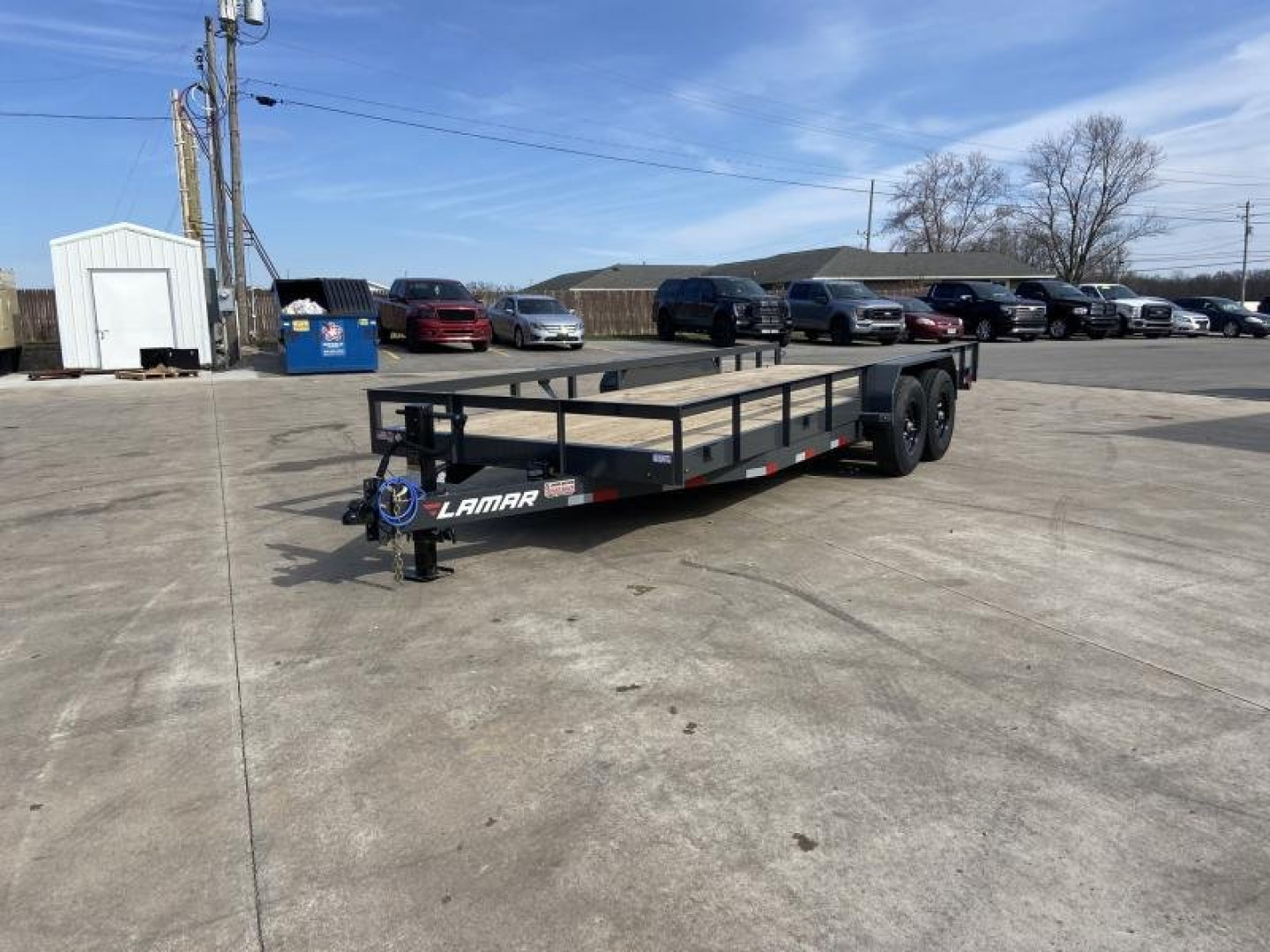 New Lamar 83" x20' -14K GVWR Utility/Equipment Trailer
