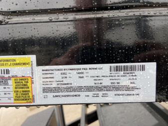 New Sure-Trac 82INx14 HD Low Profile Dump Trailer w/ 4 Ft. Sides  14K Telescopic