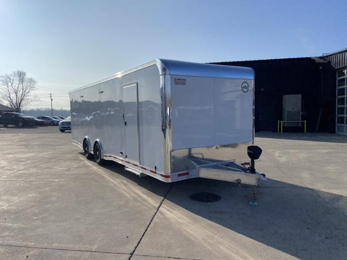 New 28' Aluminum Racing Trailer w/ Side Door - United