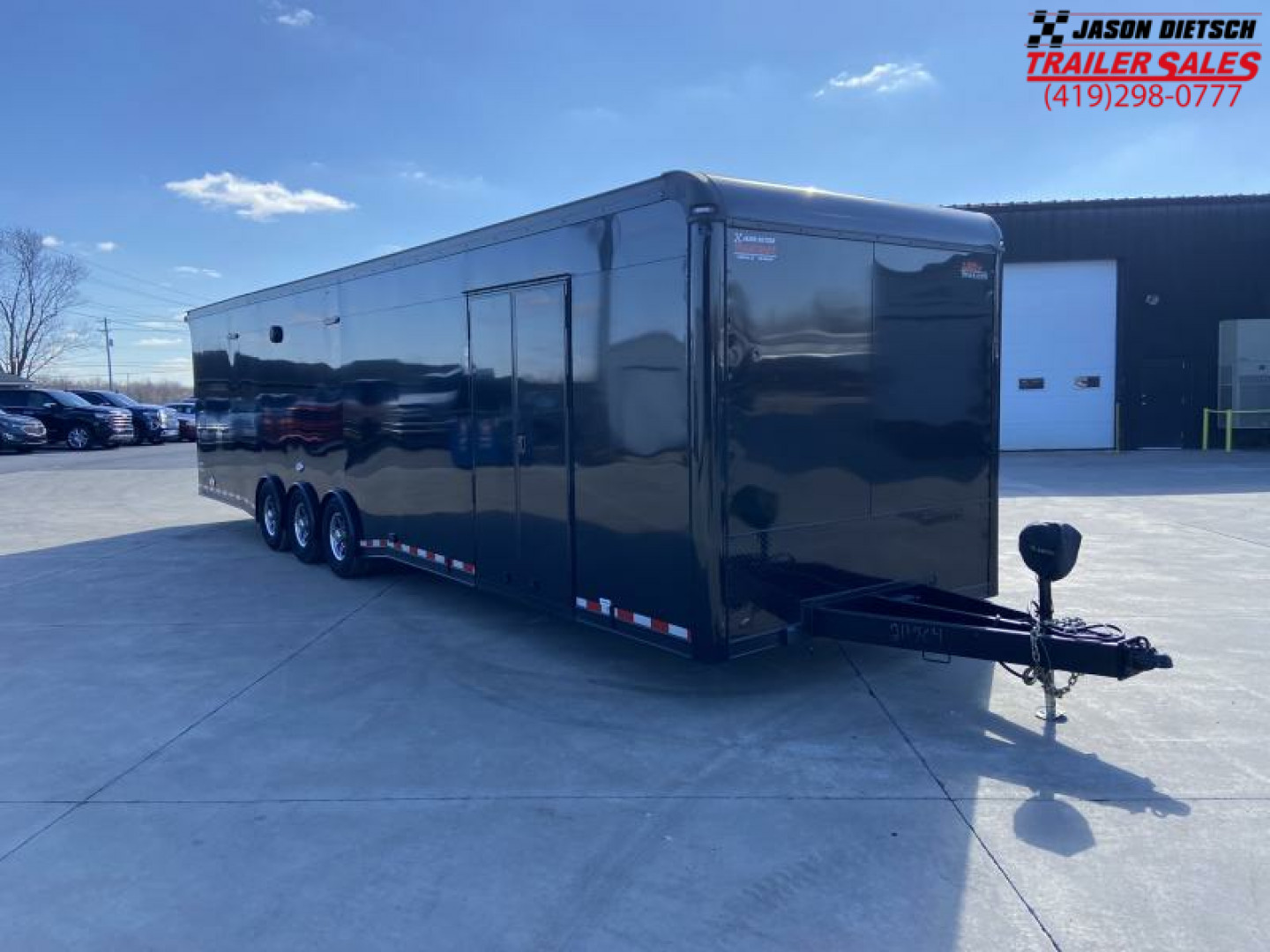 Used United Super Hauler 8.5x34 Racing Trailer