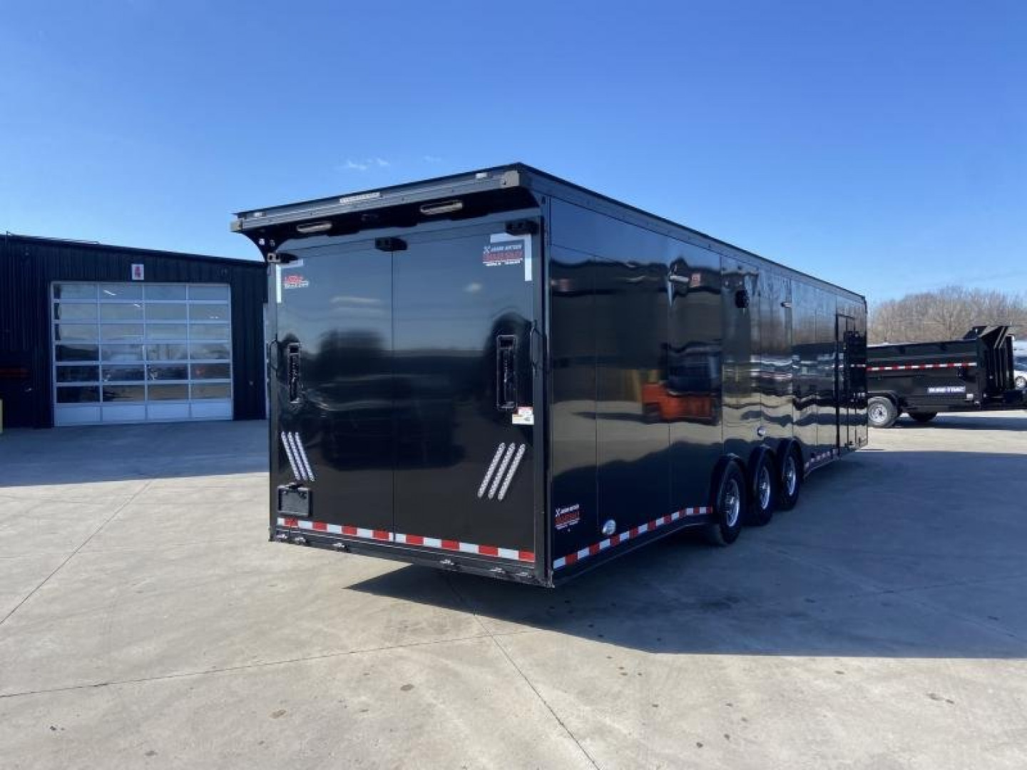 Used United Super Hauler 8.5x34 Racing Trailer