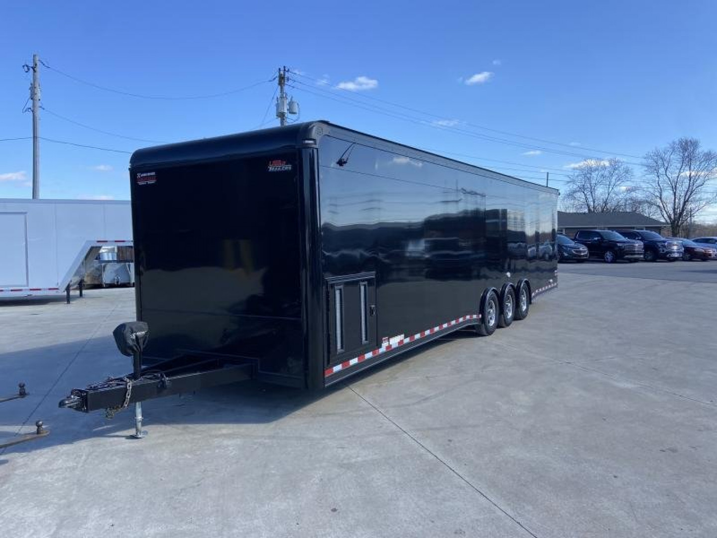 Used United Super Hauler 8.5x34 Racing Trailer