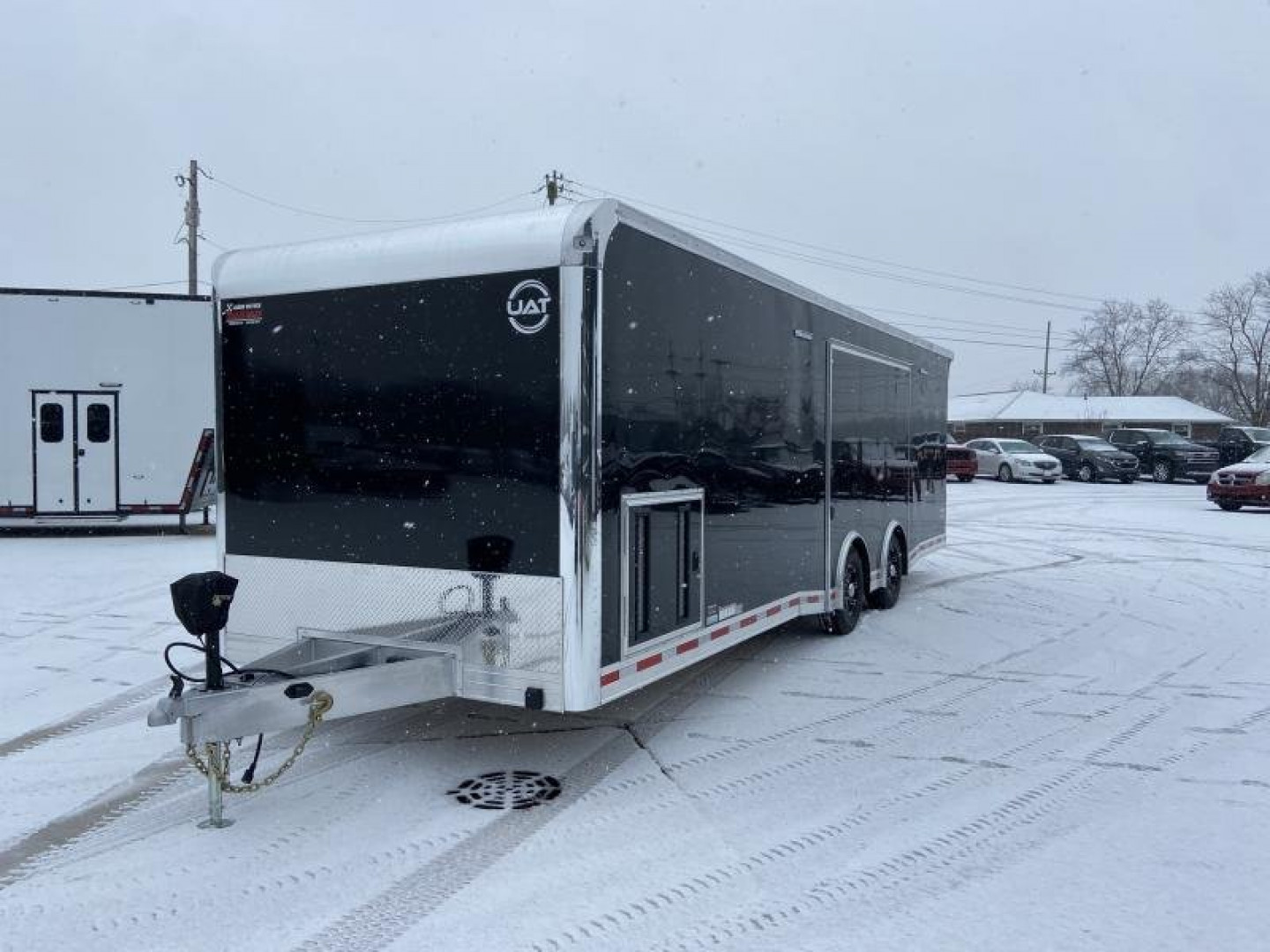 New 28' Aluminum Racing Trailer - United