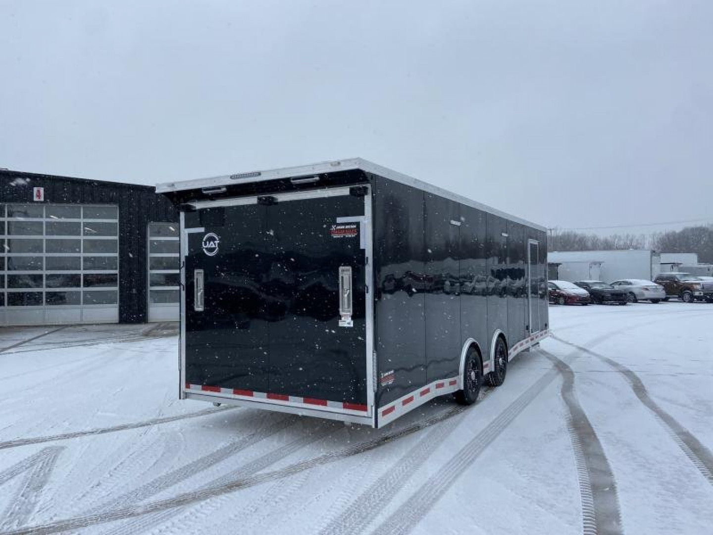 New 28' Aluminum Racing Trailer - United