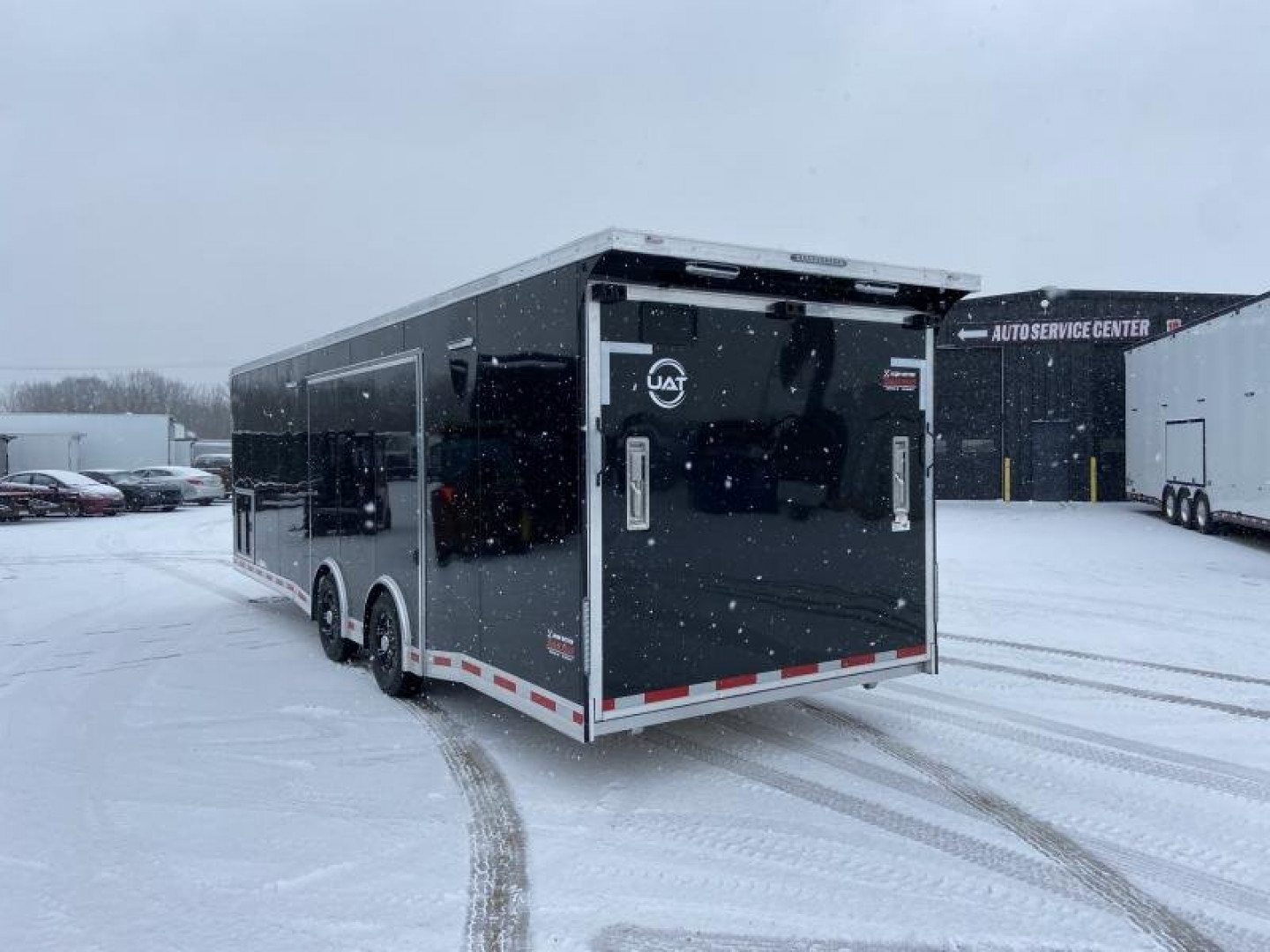 New 28' Aluminum Racing Trailer - United