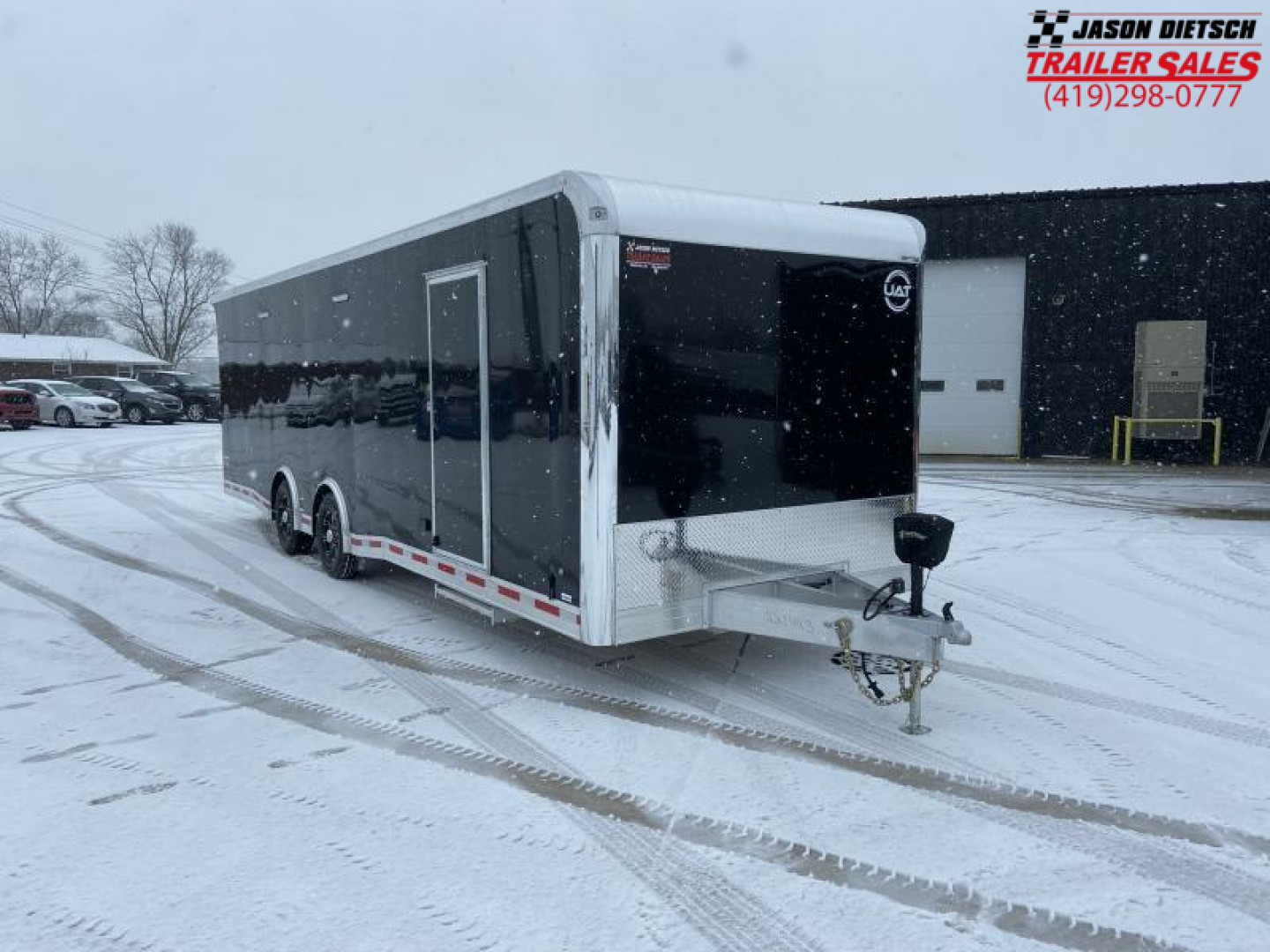 New 28' Aluminum Racing Trailer - United