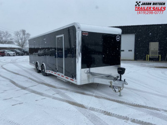 New 28' Aluminum Racing Trailer - United