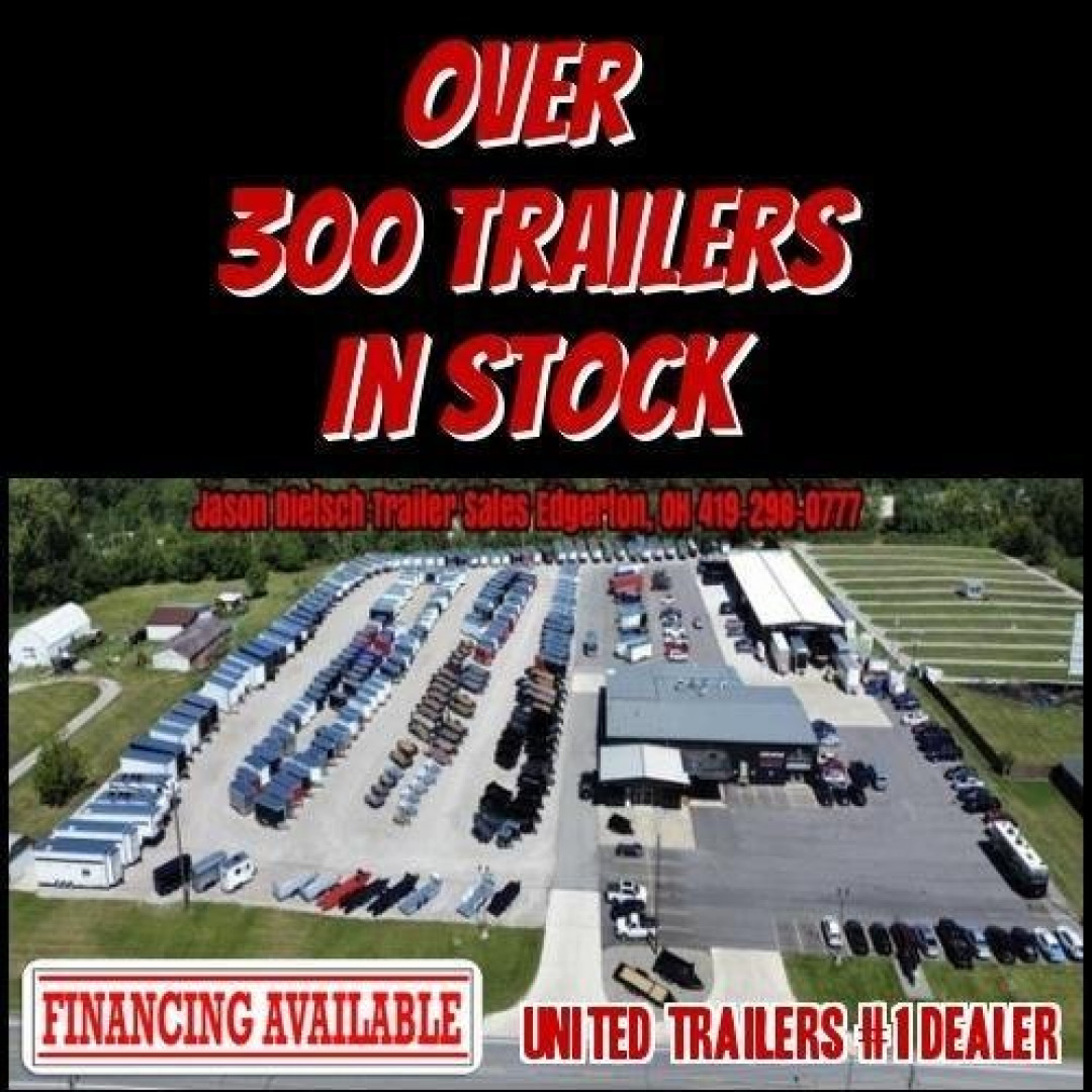 New Legend Explorer 7.5x14+5 V-Nose All Aluminum Snowmobile/All Sport Trailer