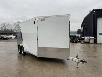 New Legend Explorer 7.5x14+5 V-Nose All Aluminum Snowmobile/All Sport Trailer