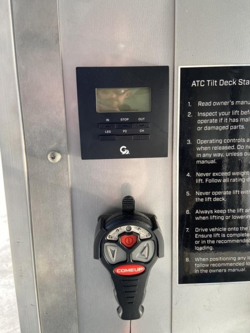 Used ATC 8.5x30 Aluminum Stacker